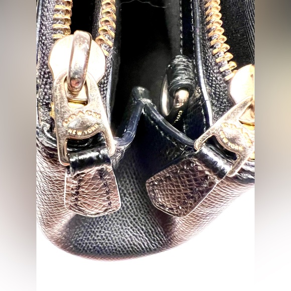 Coach Mini Christie Carryall • F36704 •Black Crossgrain Leather (No Strap) - Picture 14 of 16